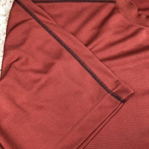 Cabelaâs Mens Orange Short Sleeve T Tee Shirt Size L Large Reg Activewear - Picture 5 of 10